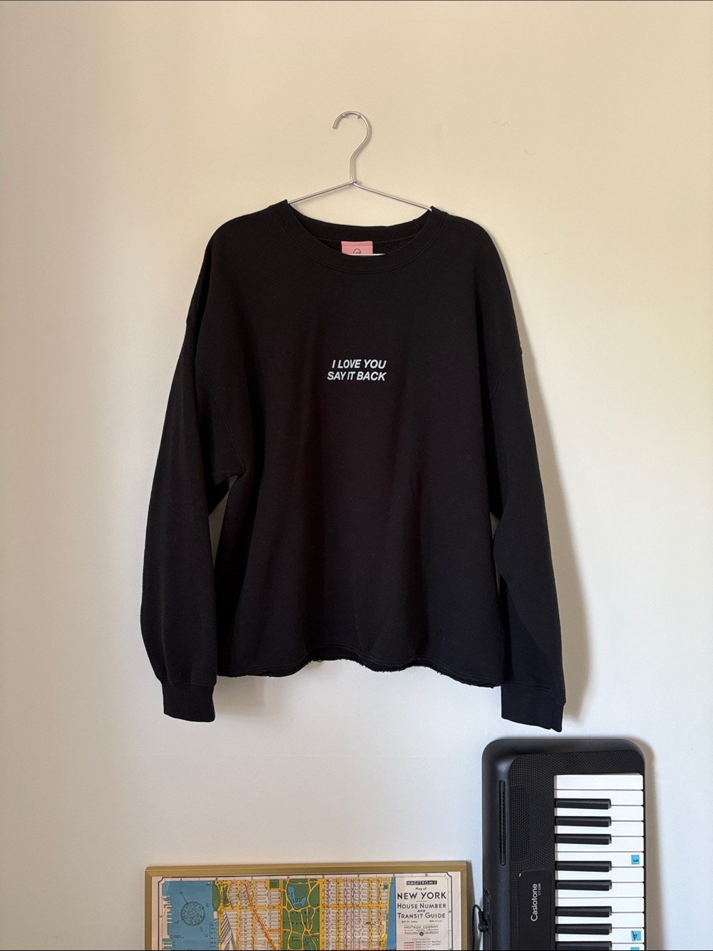 LONELY GHOST ‘I LOVE YOU SAY IT BACK’ SWEATSHIRT